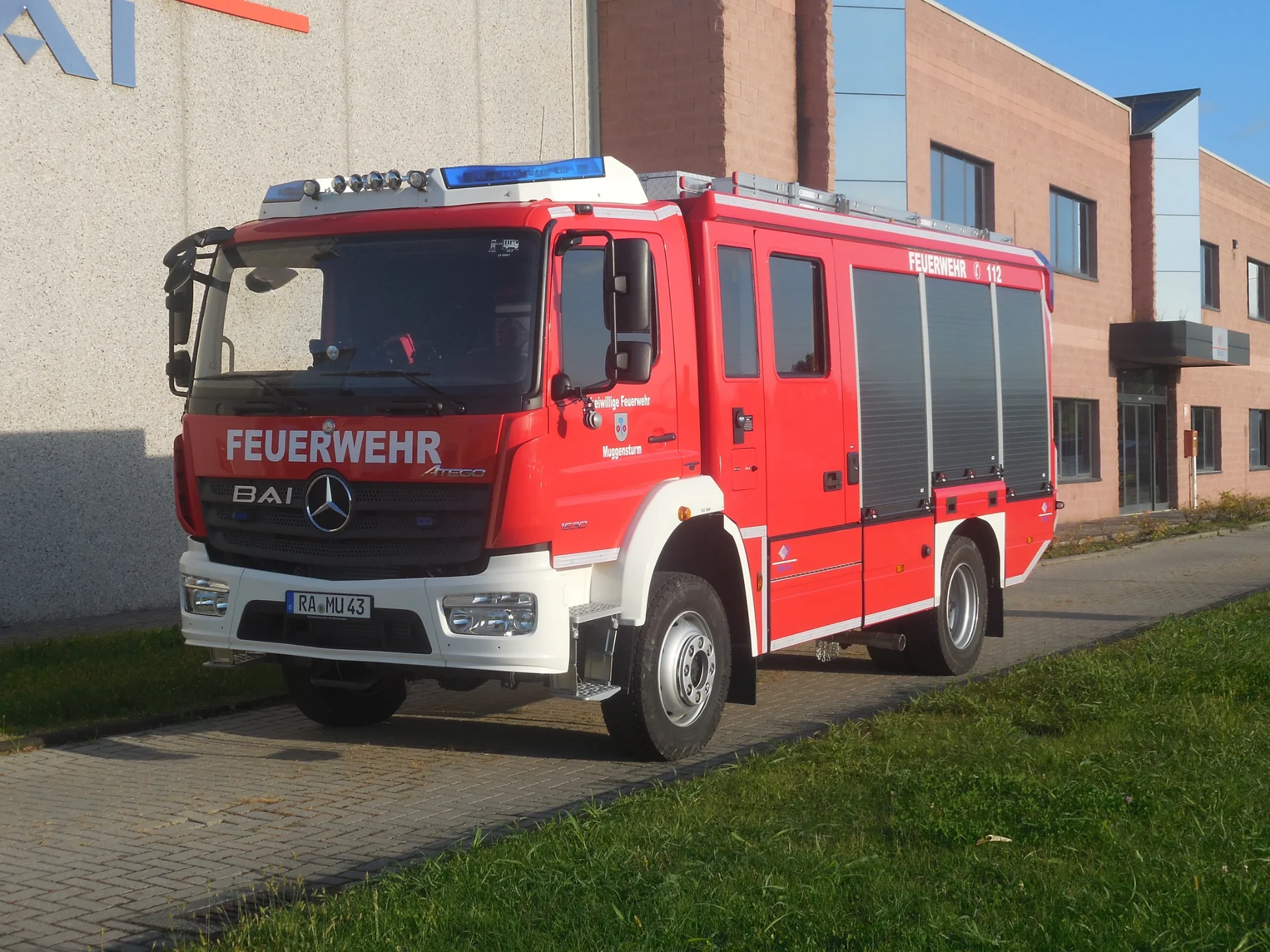 HLF 10 der Feuerwehr Muggensturm
