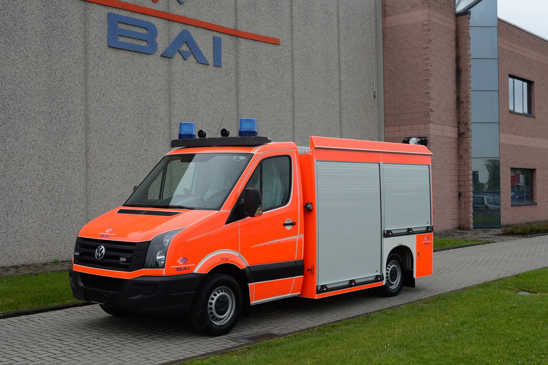 KEF der Werkfeuerwehr Bosch in Reutlingen