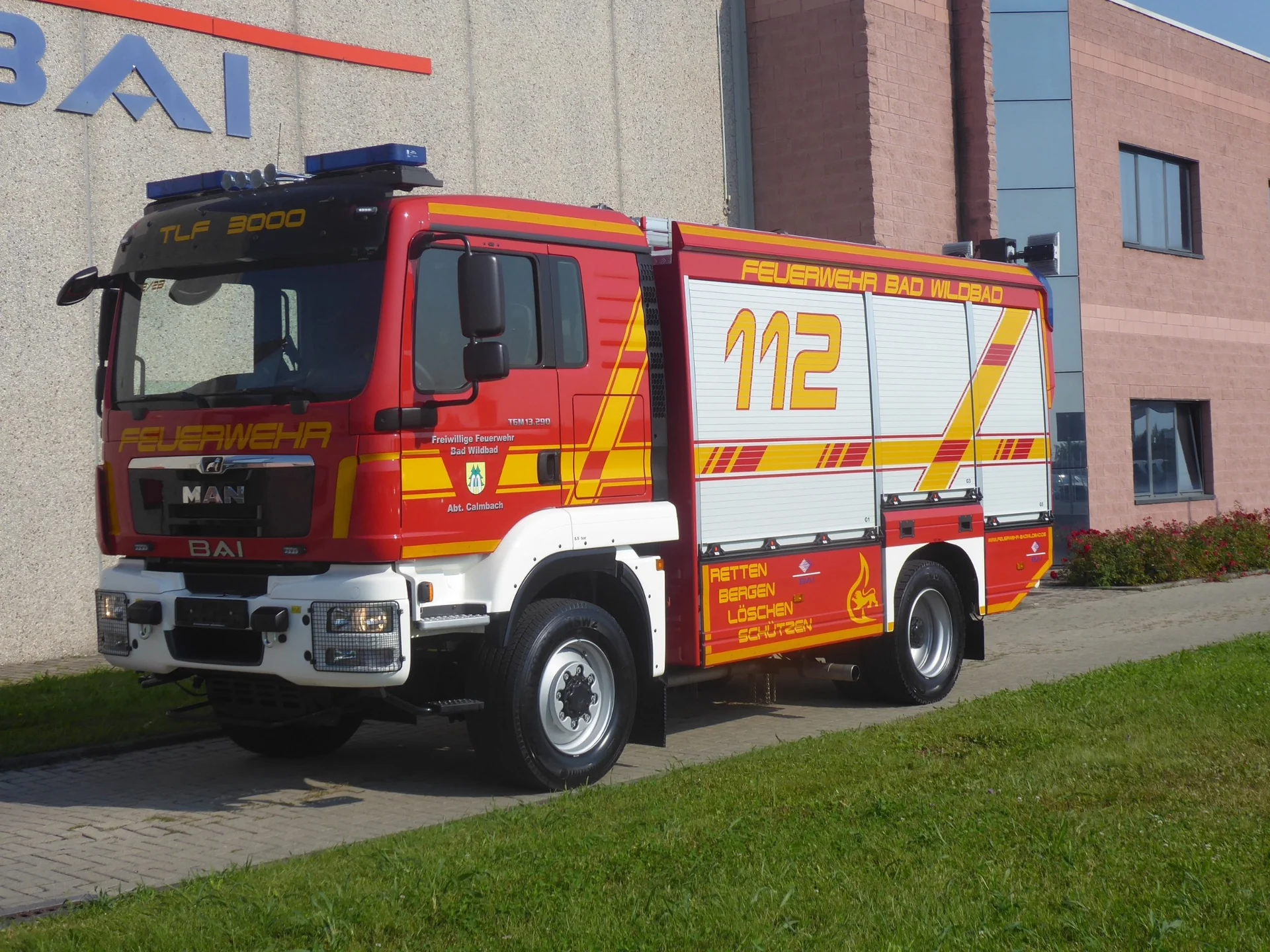 TLF 3000 der Feuerwehr Bad Wildbad Abteilung Calmbach
